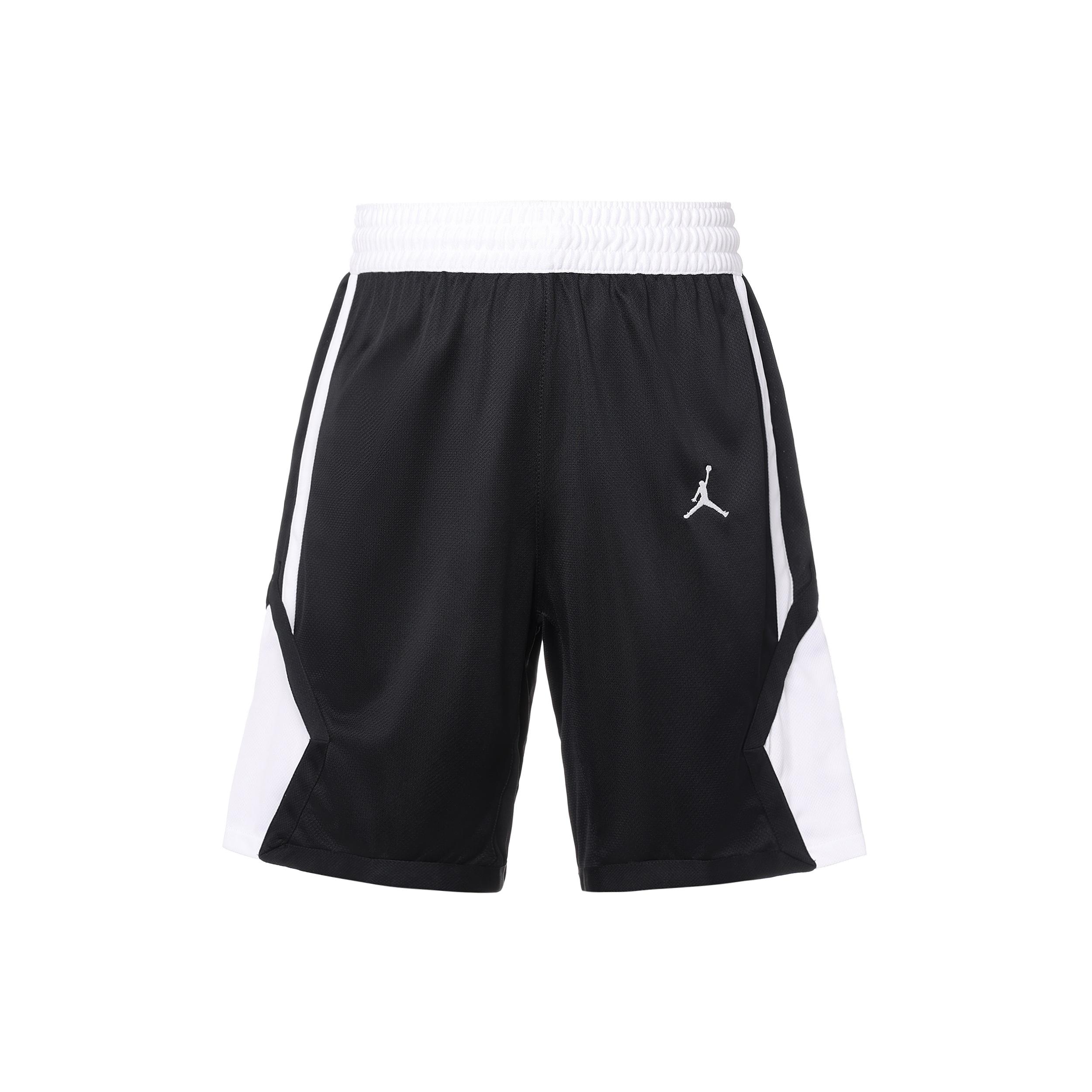 Air Jordan Breathable Basketball Shorts Men s Black And White AR4322-012 XXXL