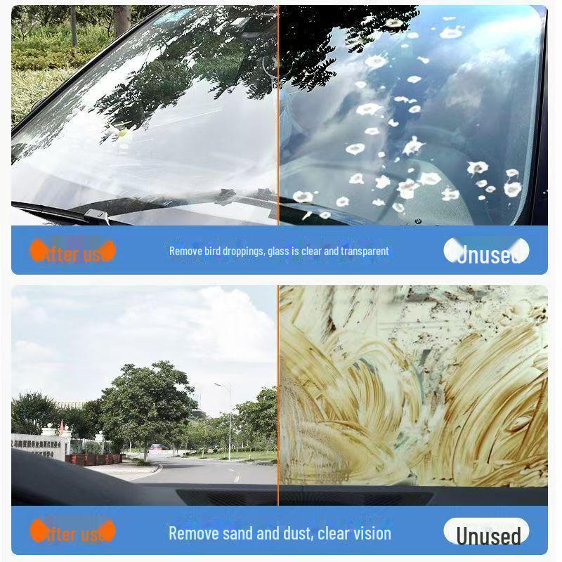 Super Concentrated Car Glass Cleaner Effervescent Tablets - All-Season Wiper Solution for Strong Decontamination