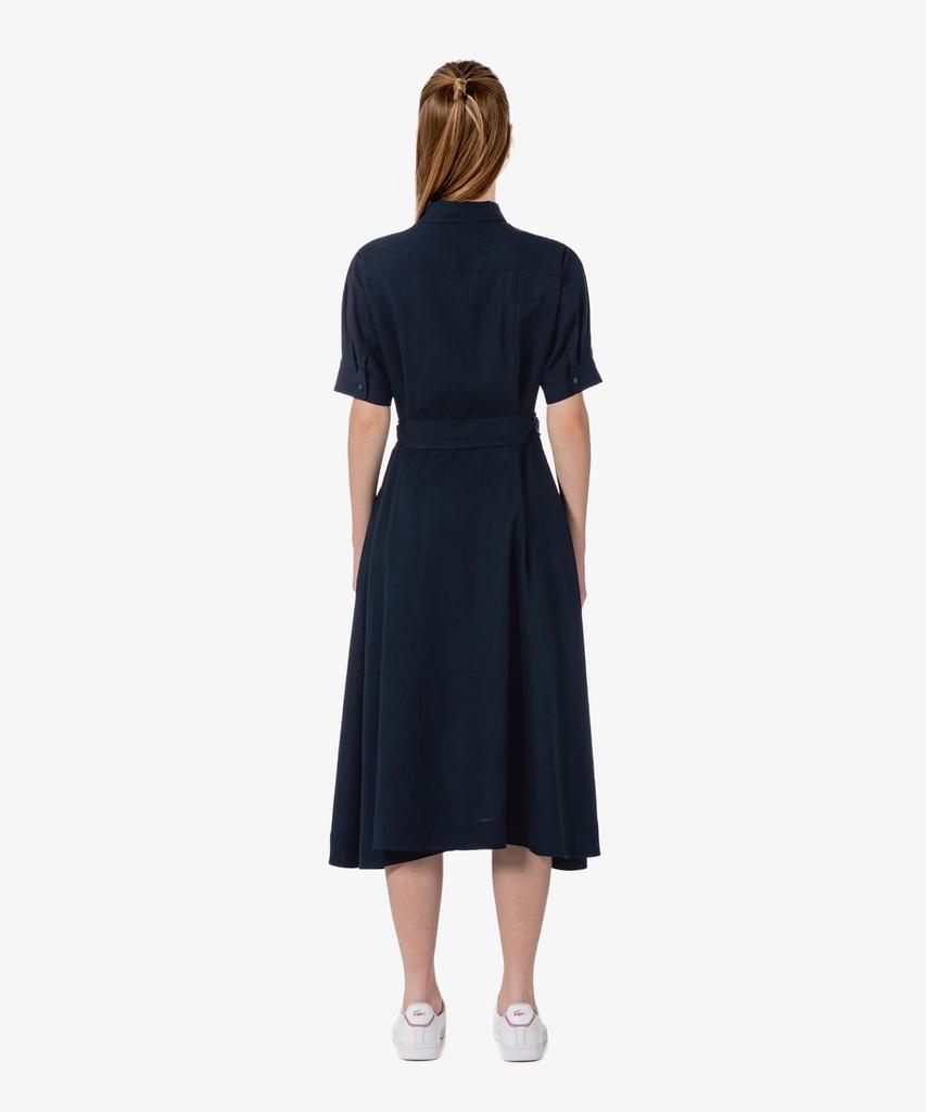 LACOSTE Women'S Linen Shirt Dress Ef319E-56G 166