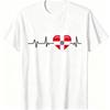 Fun I Love Austria Pattern Print Kids T-shirt Summer Girls Boys Casual Fashion Tops Kids O-Neck Short Sleeve T-shirt Clothing