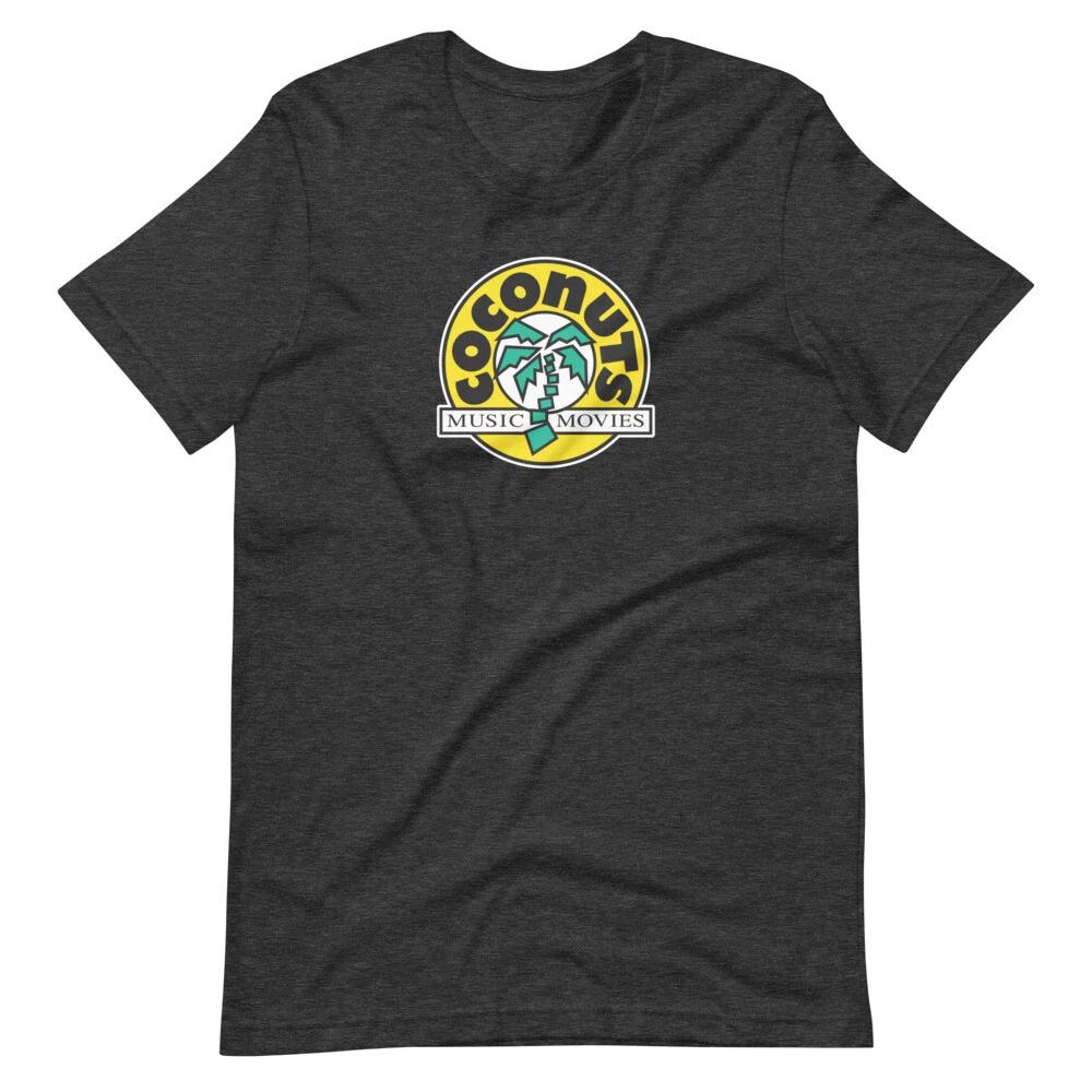 COCONUTS MUSIC MOVIES Gray Graphic Tee Shirt Unisex t-shirt XXXL
