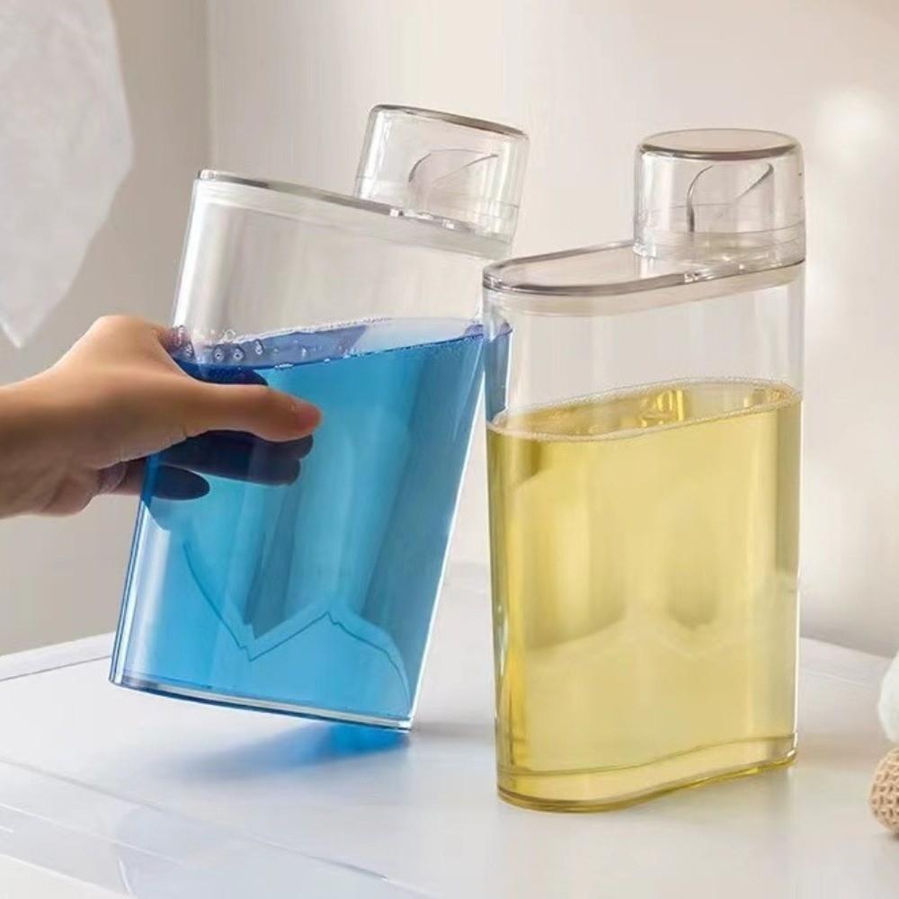 Proszek Płyn Pranie Tkanin Dozownik Detergentu Butelki do Przechowywania Detergentu Pranie Łazienka