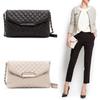 Versatile Women's Leather Clutch Handbag With Classic Appeal And Adjustable Strap