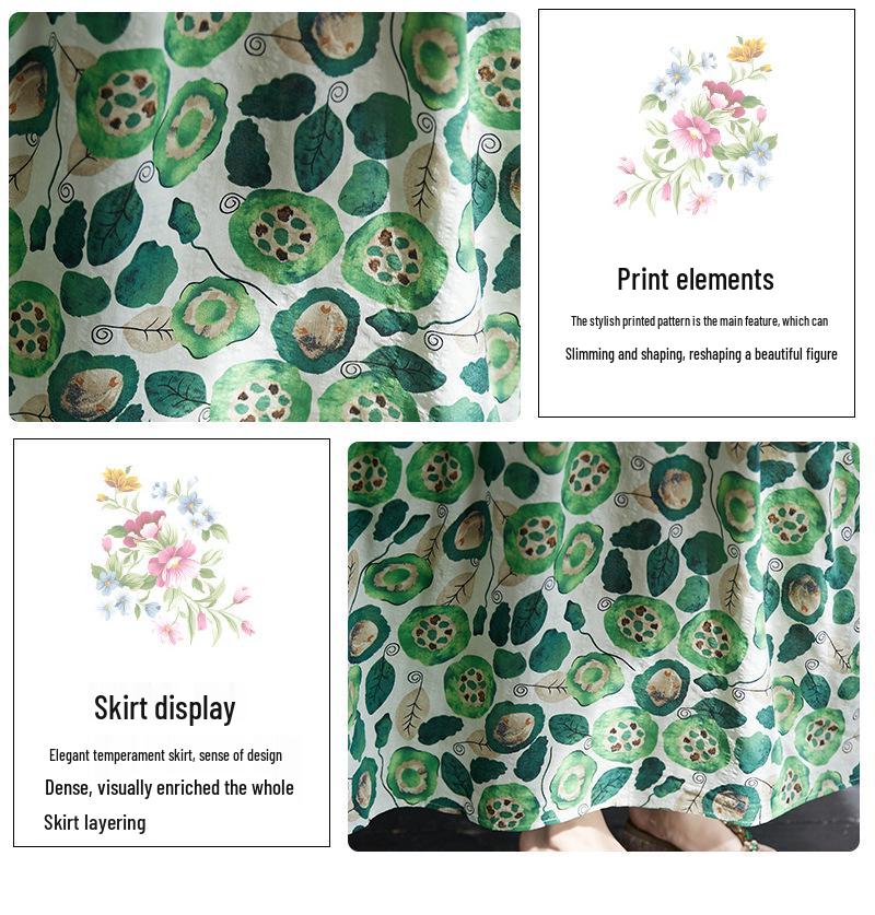2025 Summer Sleeveless Cotton Linen Patchwork Maxi Dress