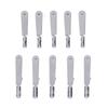 10Pcs Metal Iron Clevis Chuck Pull Rod Connectors Clamp Horn Alloy Screw Accessories Kit for Aircraft Car Model