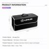 2026 Hot Interior Stickers High-Capacity Felt Cloth Car Trunk Storage Box Accessories For Lexus F SPORT ES RX NX LS UX LM LX GX