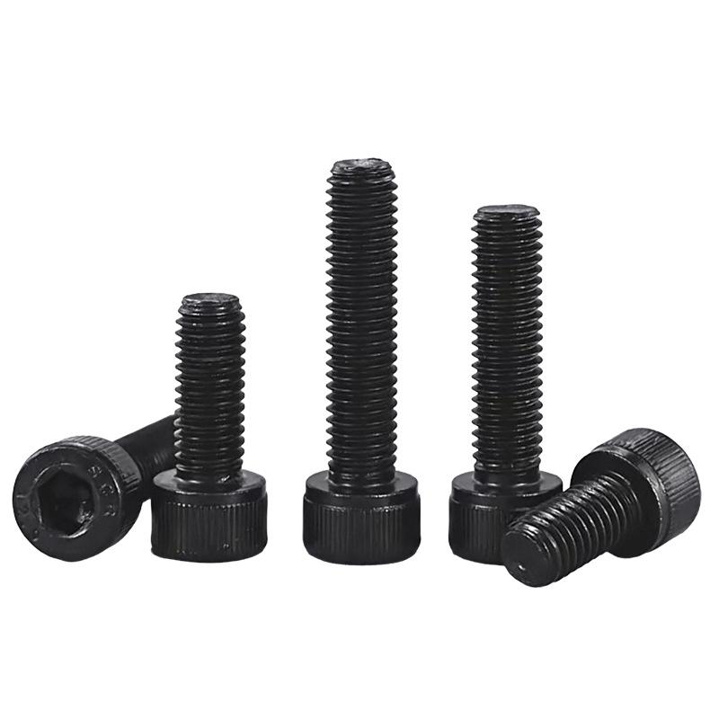 High-Strength Black Hex Socket Head Cap Screw, M8-M48, Fine Thread, Full Thread, Fine Pitch