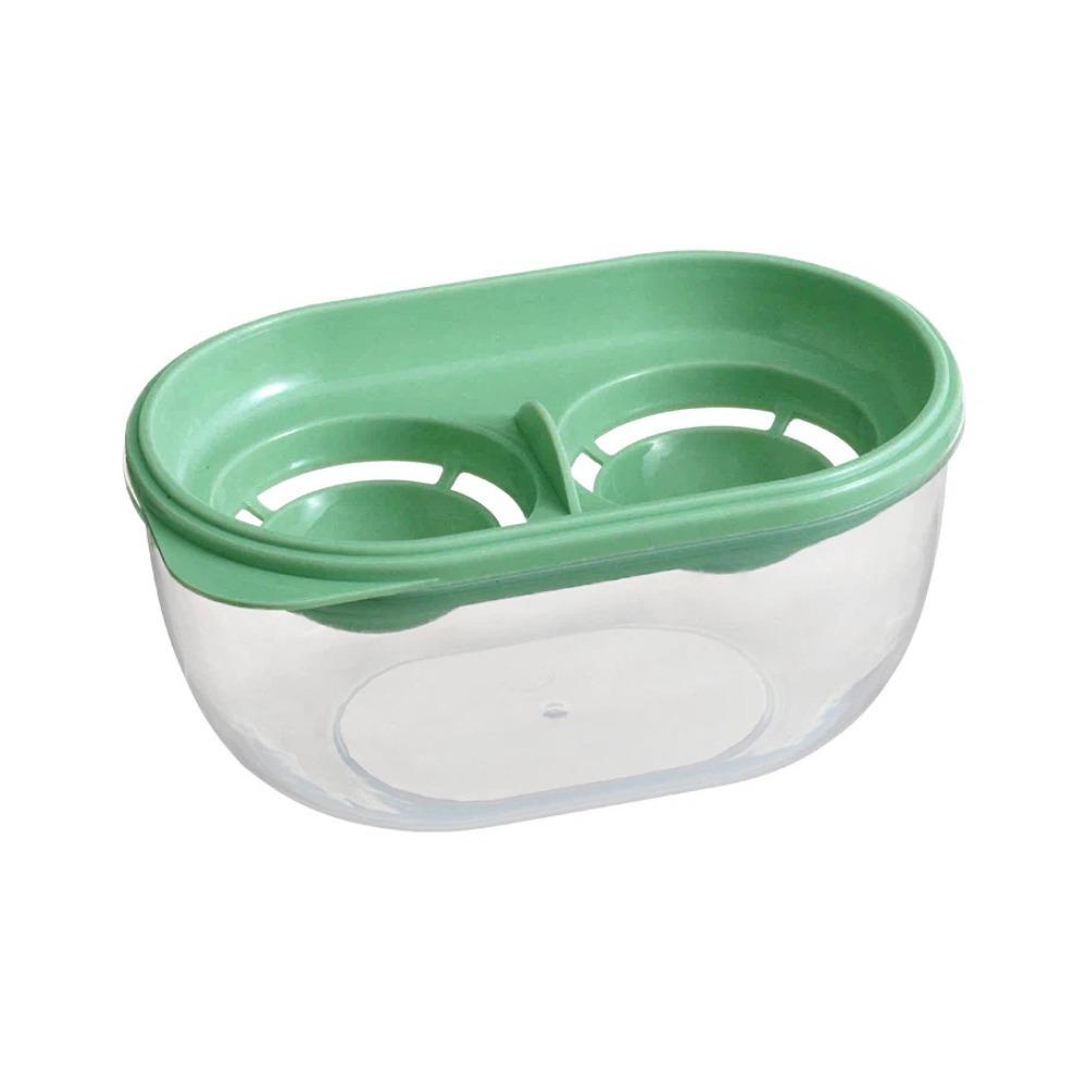 

Filter Function Egg White Separator Food Grade Plastic Yolk Separator Efficient Separator Design Egg Filter Culinary Accessories зелений