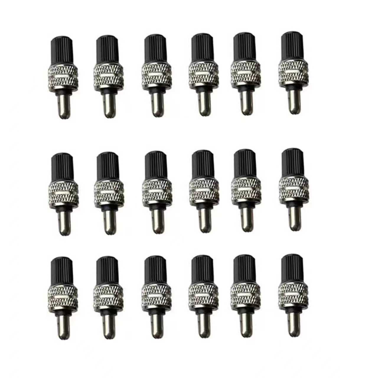 Bicycle English Valve Black 8pcs Super Bulb Easy to Replace