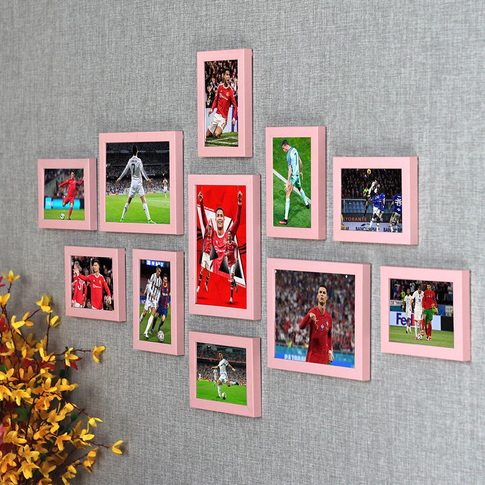 

Manchester United Ronaldo World Cup Poster - Decorative Football Club Wall Art Frame 3x 7-inch / 8x 5-inch + Art Core 1169