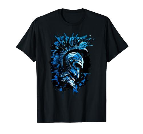 Spartan Symbol Gladiator Helmet Spartan MMA Fighter T-Shirt