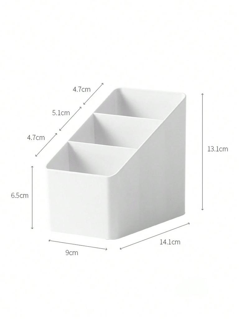 Dormitory living room desktop storage box plastic office cosmetics finishing box remote multi-function finishing storage box bat