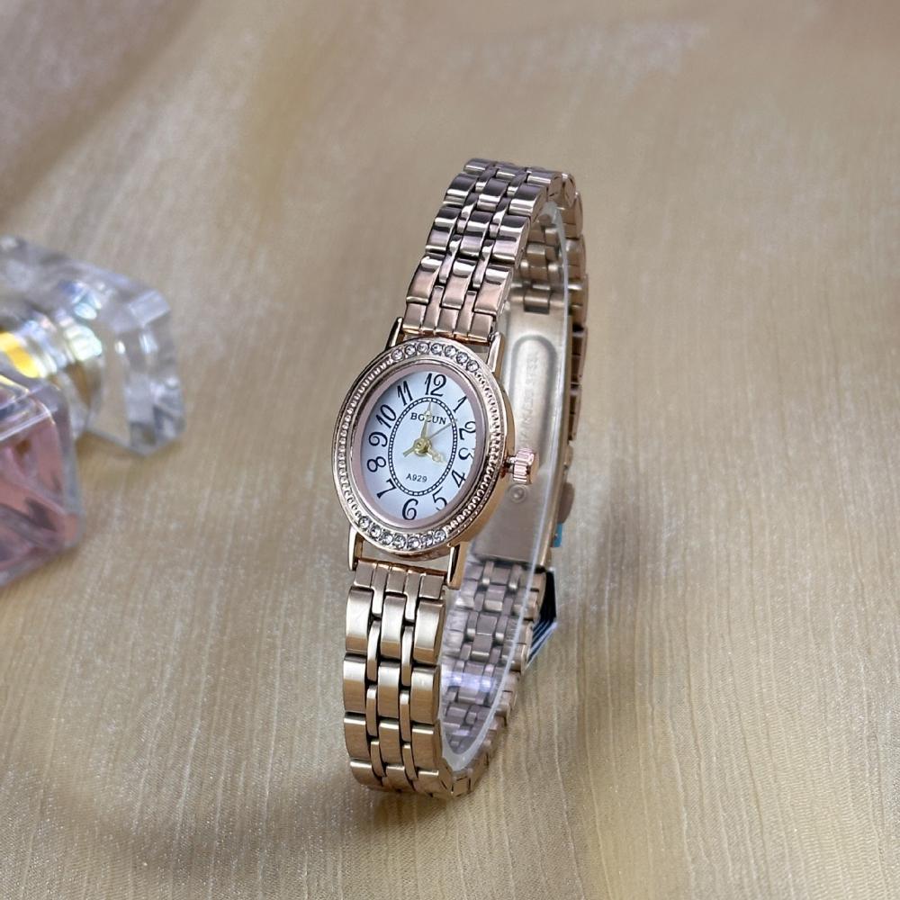 

Элегантные женские часы с бриллиантами, овальные, женские наручные часы, стальные, маленькие, оригинальные, роскошные, женские наручные часы, золотые, релогьо, дропшиппинг