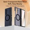 Applicable to Samsung ZFold8Ultra folding mobile phone case fold8 matte skin magnetic suction center shaft bracket protective cover