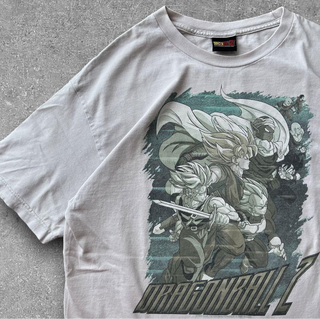 

[Б/У] Редкая футболка с коротким рукавом Dragon Ball Z 2000-х годов, Сделано в США