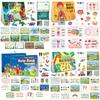 Montessori Busy Book For Kids With Reusable Puzzles And Stickers For Early Education Fun