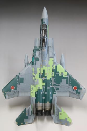 Fine Molds 1/72 Düsenflugzeug Serie, Japanische Luftselbstverteidigungsstreitkräfte F-15DJ Aggressor, Digitale Tarnung, Grün, Plastikmodell, FK05 (Flugzeug)