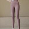 Women's High Waist Velvet-Lined Yoga Pants - Warm Tummy Control, Hip Lift, Plus Size, Autumn/Winter Base Layer