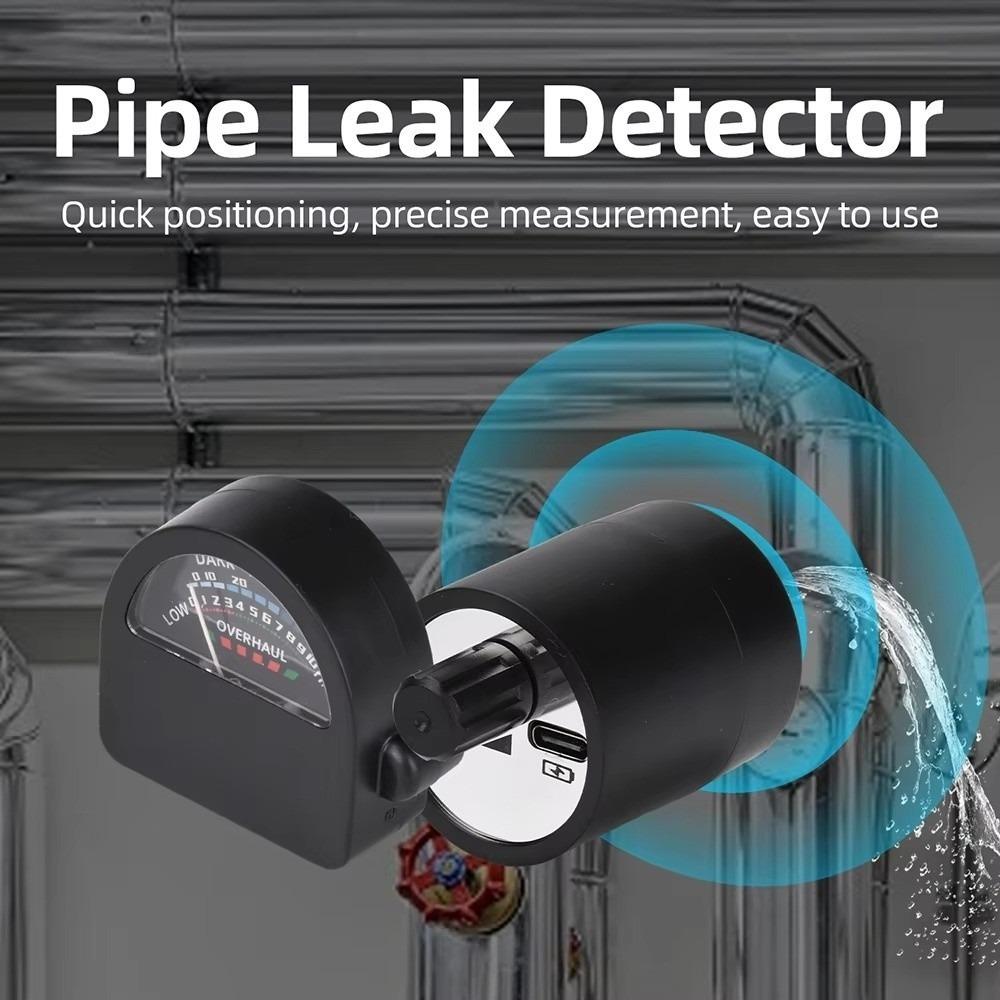 Analog Dial Gauge Water Leak Tester High Sensitivity Leak Inspection Device Hidden Leak Detection