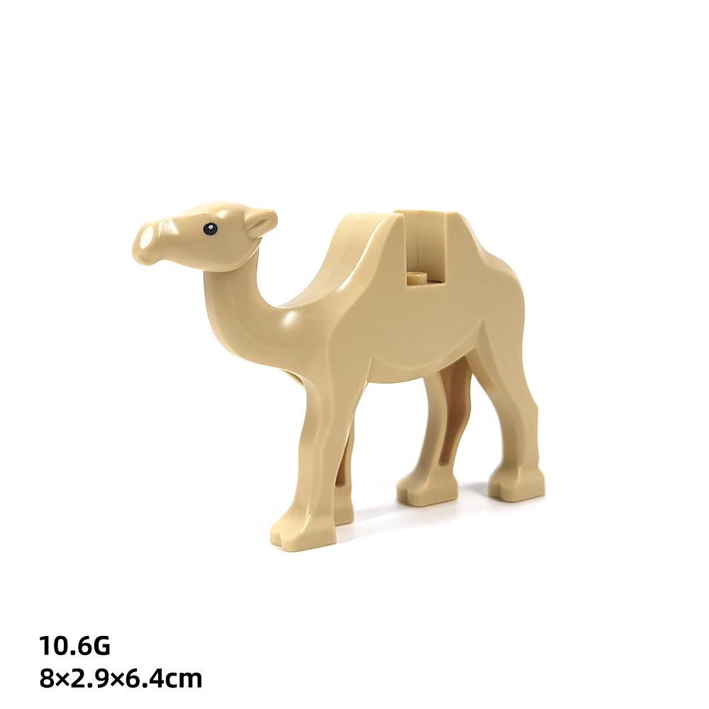 Animal Printed DIY Parts: Goat, Seagull, Penguin, Fish, Sheep - Compatible with MOC Building Block Toys