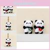 Soft And Cuddly Chengdu Panda Plush Doll Keychain Colorful Keyring For Kids And Adults