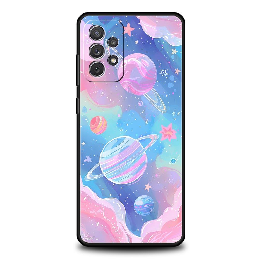 

Чехол для телефона Звезды Земли Космос для Samsung A51 A71 A21S A12 A11 A15 A25 A31 A41 A23 A33 A53 A73 A03S A05S A13 5G A35 A55 Samsung A32