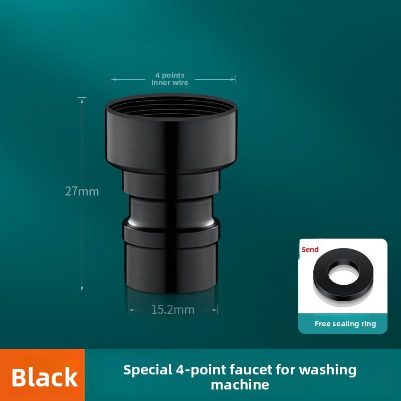 3/4" 1/2''Thread Connector Faucet Hose Tap Water Adapter Quick Connector Water Pipe Fittings Home Replacement Accessory