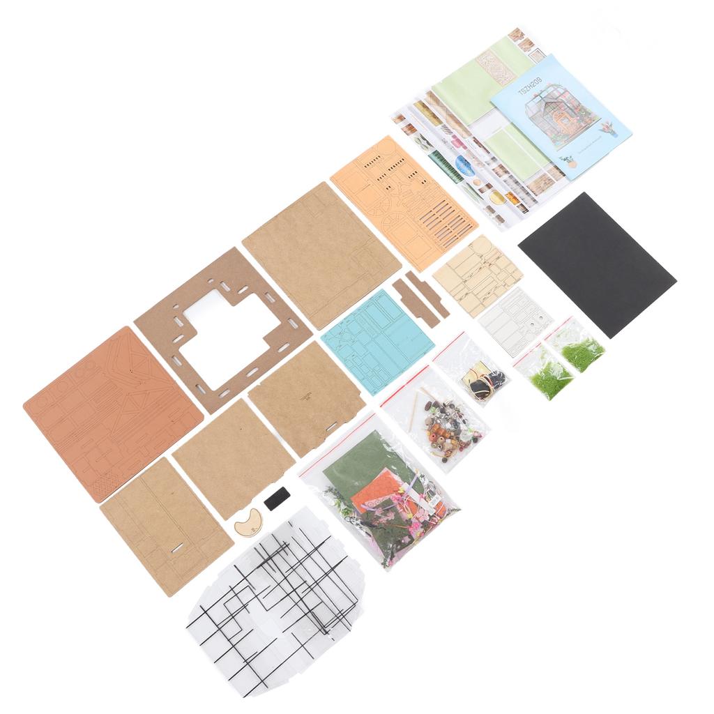 DIY Miniature Dollhouse Kit 1:24 Scale Dollhouse Puzzle Toy for Home Party Entertainment Above 14