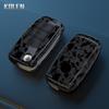 Custodia Guscio Portachiavi Auto in ABS Fibra di Carbonio Per VW Volkswagen Polo Golf Passat Beetle Tiguan Seat Leon Altea Skoda Octavia Kodiaq