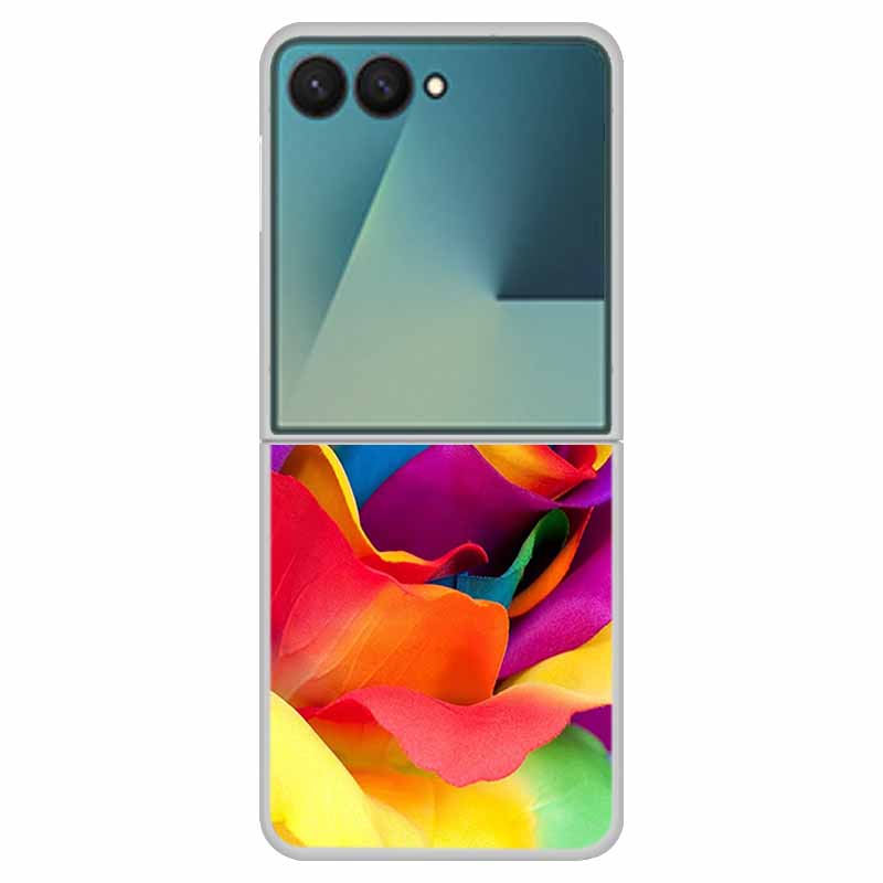 Phone Case For Samsung Galaxy Z Flip 7 5G Case ZFlip 7 Funda 6.9" Clear Plastic / PC Hard Coque For Samsung Galaxy Z Flip7 Cases