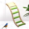 Play Platform Cage Accessories Natural Climbing Bridge Parrot Chewing Toy Perch Stand Bird Ladder