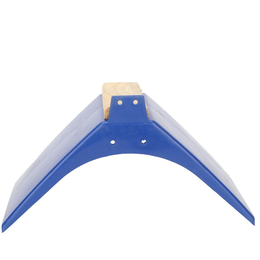 Pet Pigeons Cage Rest Stand Bird Plastic Support Perches Wth Wood Block Cage AccessoriesBlue with