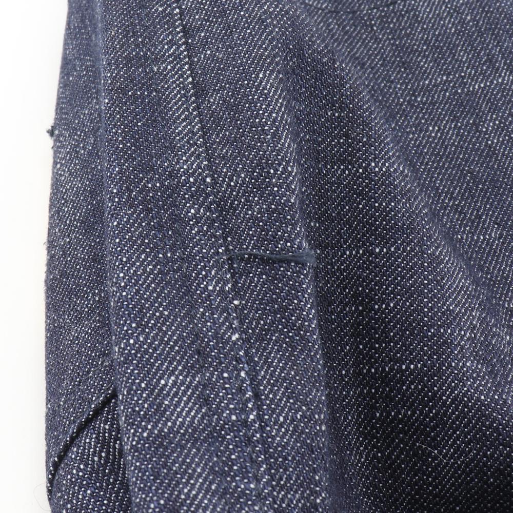 Chanel Wappen Denim Pants P25298V16033 05C Indigo Cotton Women Used