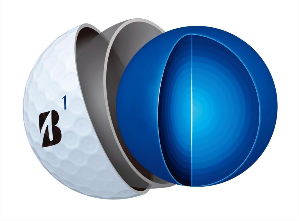 BRIDGESTONE TOUR B XS Golf Balls (1 dozen, 12 balls) 8SWXJ B Mark White