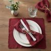 6pcs Sage Green Tassel Napkins Reusable Gauze Napkins Reusable Cloth Napkins  Home Decoration