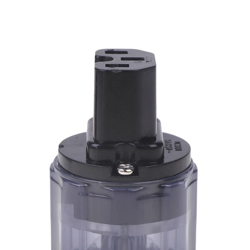 Hifi C-037 P-037E Schuko Europe Eu Power Plug Rhodium Plated Iec Audio Connector Female-Male Matihur Audio