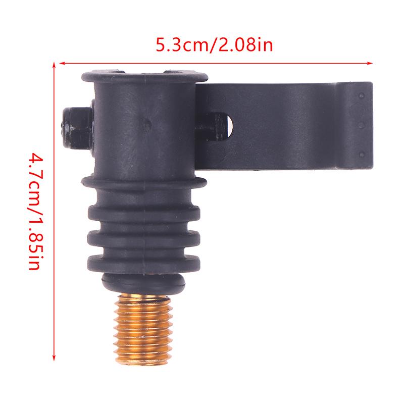 

.[SH]1Pc M3/8 Adjustable Plastic Fishing Adapter For Carp Fishing Alarms Rod Pods & Bank Sticks Quick Change Connector