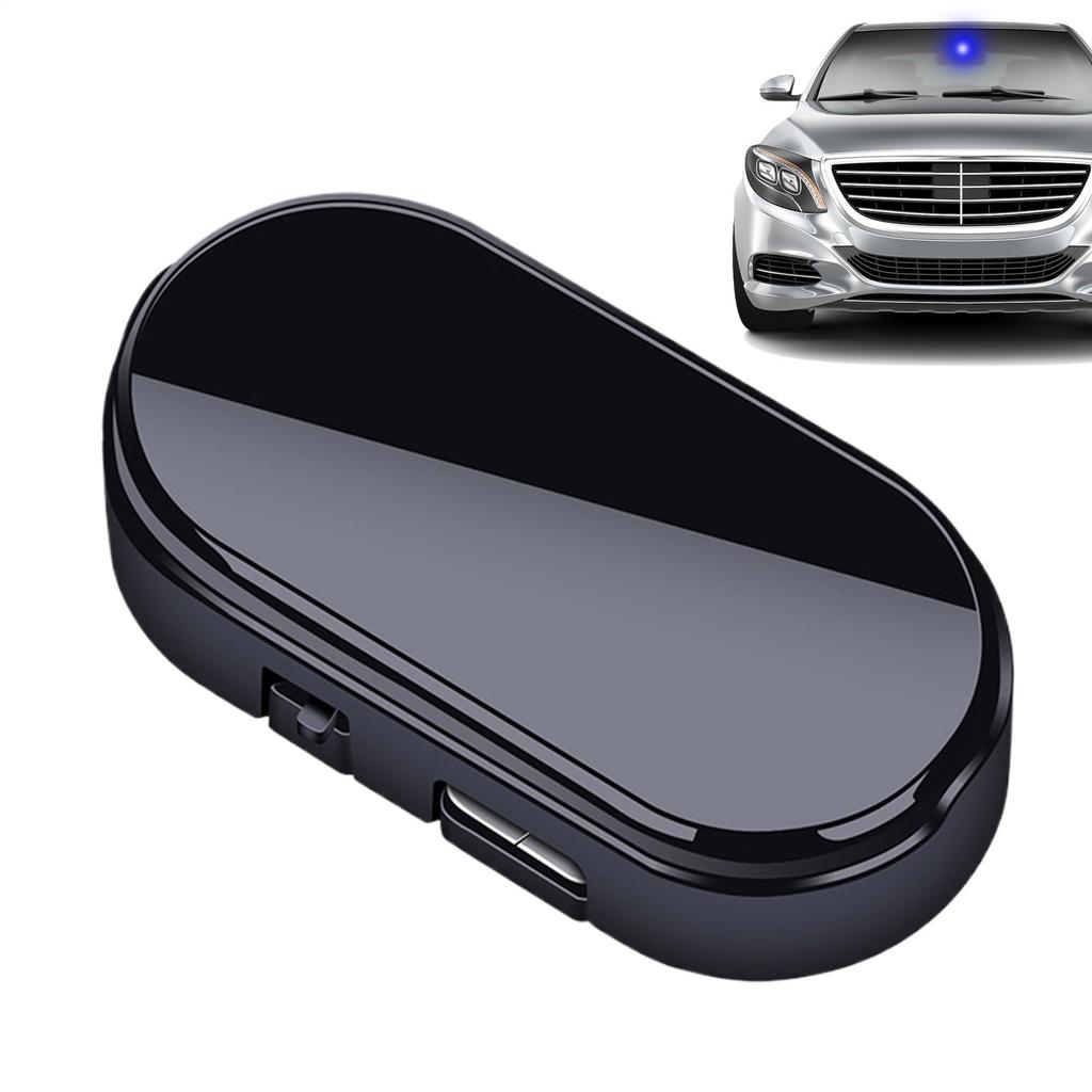 Solar Powered Car Alarm Light, Car Solar Warning Light, Anti-Theft LED Flashing Safety Light,