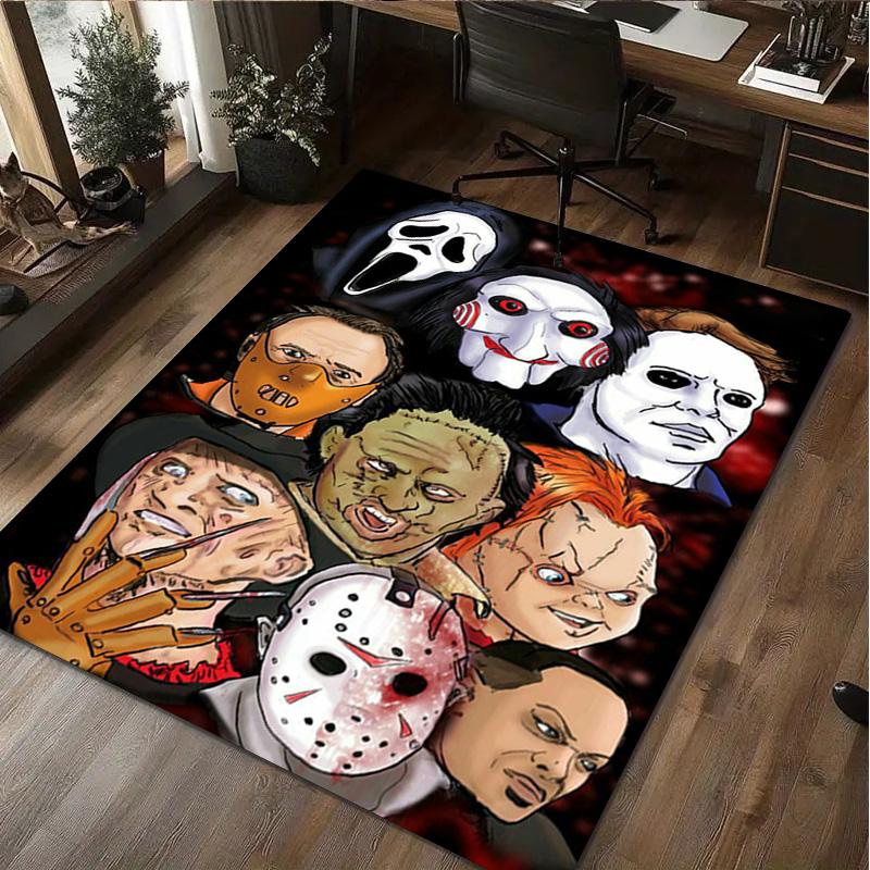 Horror Characters Home Decorative Rugs Office Carpets Room Mats Computer Chair Rug Festival Gifts
