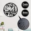 Customizable Monkey Metal Wall Art, Personalized Name Sign, Durable Silhouette for Indoor Outdoor