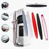 2/4pcs Car Bumper Protector Strip Guard Corner Protection Strips Scratch Protector Crash Blade Anti-collision Auto Accessories