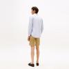 Tommy Hilfiger Comfortable Linen Casual Vacation Style Solid Color Long Sleeve Jacket Shirt Men Tops MW0MW39425