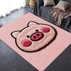 2025 New Cute pink pig Carpet Rug for Living Room Bedroom Home Sofa Decoration,Kids play Non-slip Floor Mat