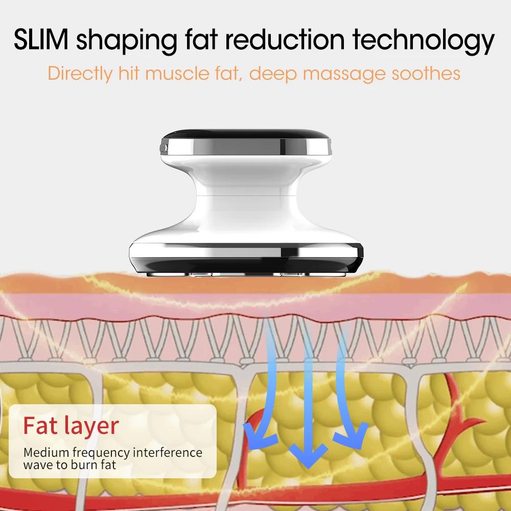 Body Shaping Slimming Massager Electric Abdomen Massage Device Lose Weight Fat Burning Machine Anti-Cellulite Body Shaper