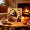 Stress Relief Creative Hobbies Halloween Faux Pearl Art DIY Kit Spooky Cute 3D Diamond Painting Paint Free Bead Set Craft Witch Black Cat