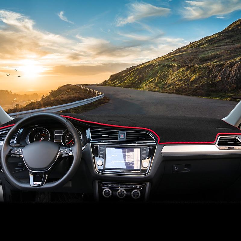 For Volkswagen VW Tiguan MK2 R-Line 2016 2017 2018 Car Dashboard Mat Sun Shade Cover Accessories