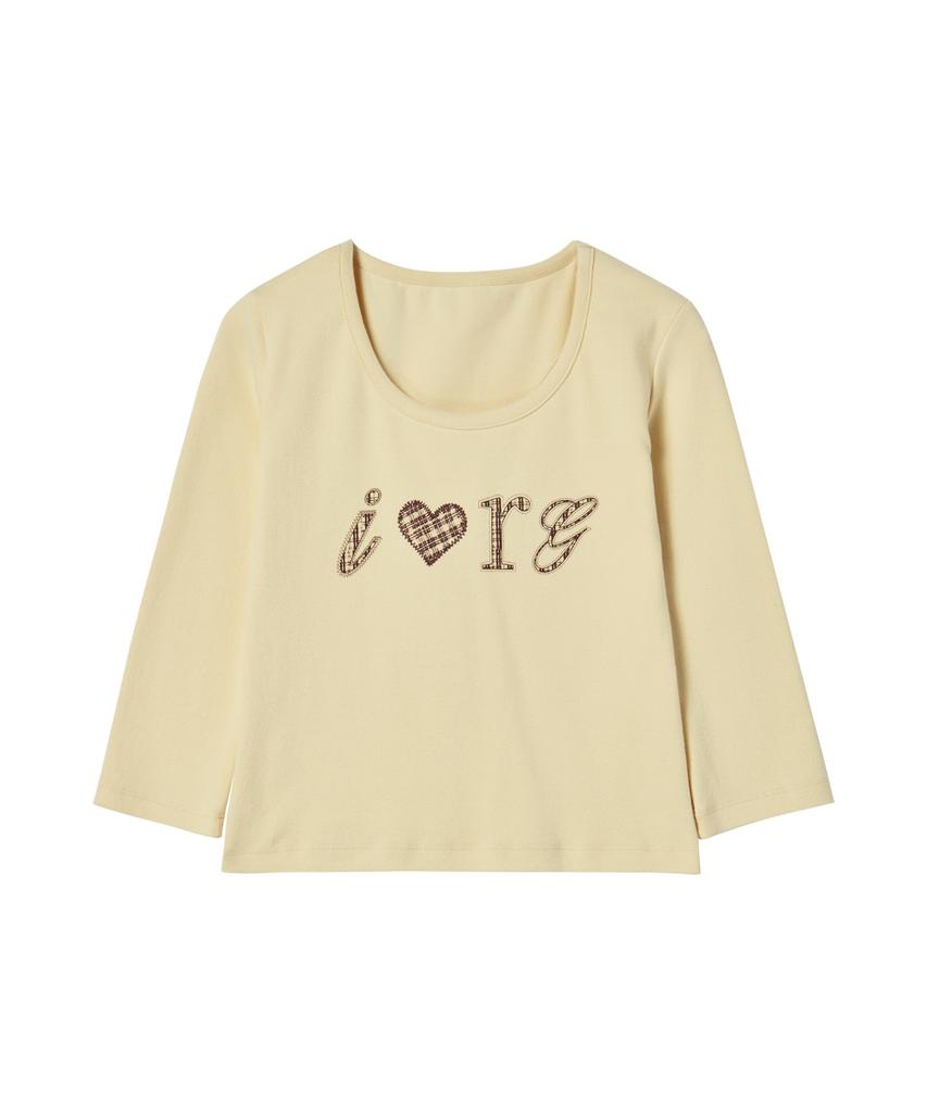 Loginaenloji I Luv Rnr Check Point Long Sleeve Lemon
