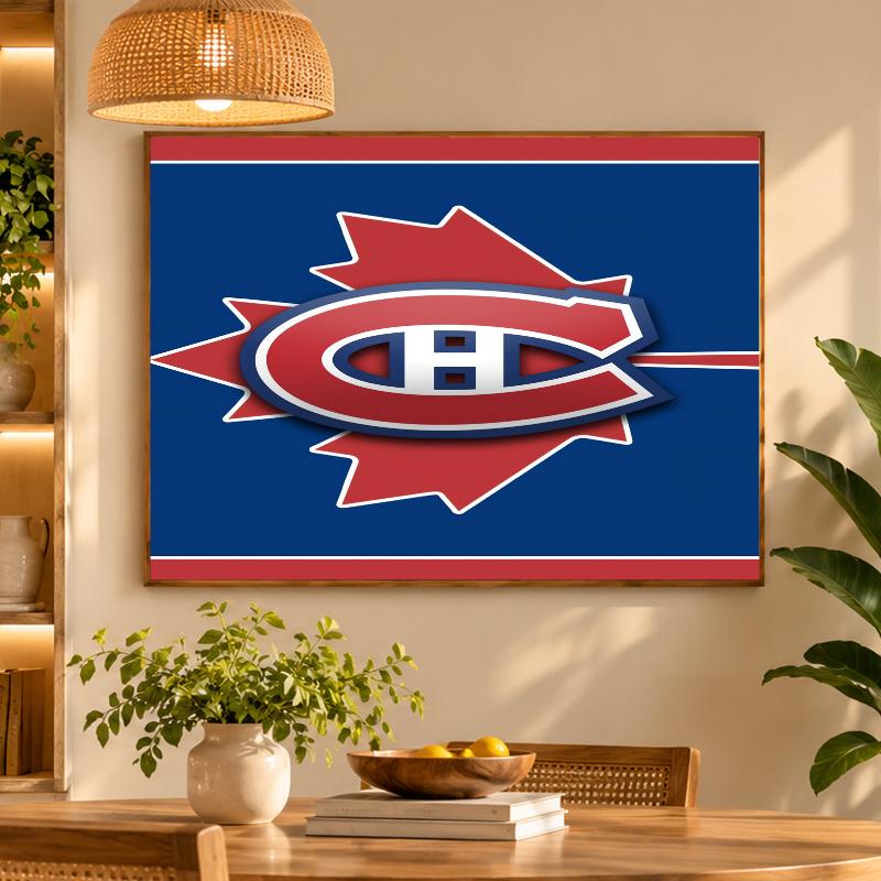 5D Diamond Painting Montreal Canadiens DIY Full Drill Diamond Art Kit Home Decoration