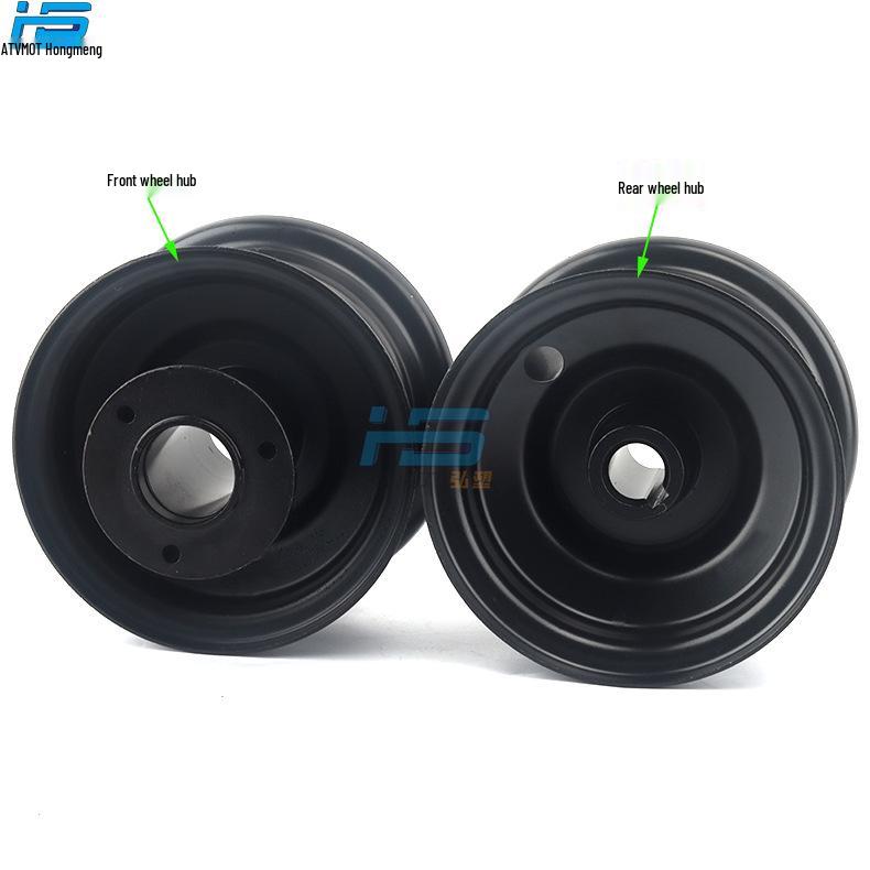ATV Beach Car 4-inch Steel Rims and Tires for Small Four-Wheel Karts