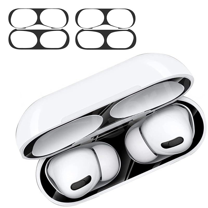 

CABOBE for AirPods Pro2 for dust guard [2 sets 0.02mm Ultra thin] air pods For Pro2 guard cover Failure prevention adsorption dust rubbish metal